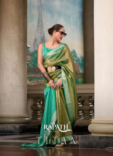 Titan Silk By Rajpath Tissue Casual Wear Saree Suppliers In India Catalog